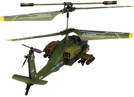 AH-64 Gyro system Saffire 3 Channel Beast Helicopter, Multi Color