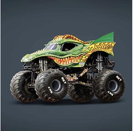 LEGO Technic Monster Jam Dragon 42149 Building Toy Set (217 Pcs),Multicolor