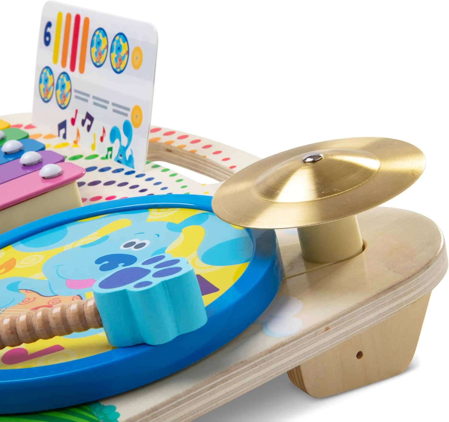 Melissa & Doug - Blue's Clues & You Wooden Chopping Board, 33020, Multi-Coloured
