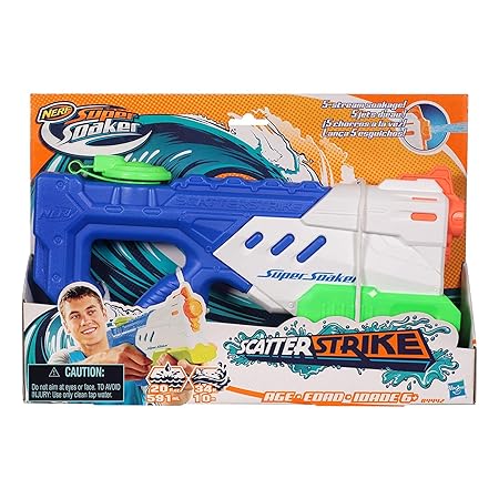 Scatter Strike Super-Sockker waterguns