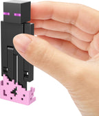 Mattel Minecraft Action Figure & Accessories 2-Pack with Enderman Collectible Toy Set