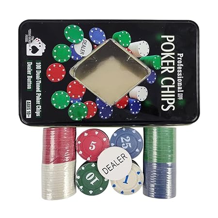 Niku Adult Casino Style  Poker Chips Set