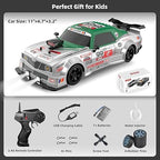 1:16 RC Drift Car 4WD | High-Speed Remote Control Racing Car with Spray & LED Lights