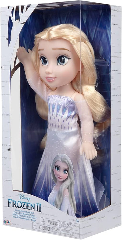 Frozen Queen Elsa Doll 35 cm White