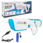 Water Gun Toy for Kids, Continuous Water Emission with Automatic Water Absorption, Strong Water Beam, USB Rechargeable