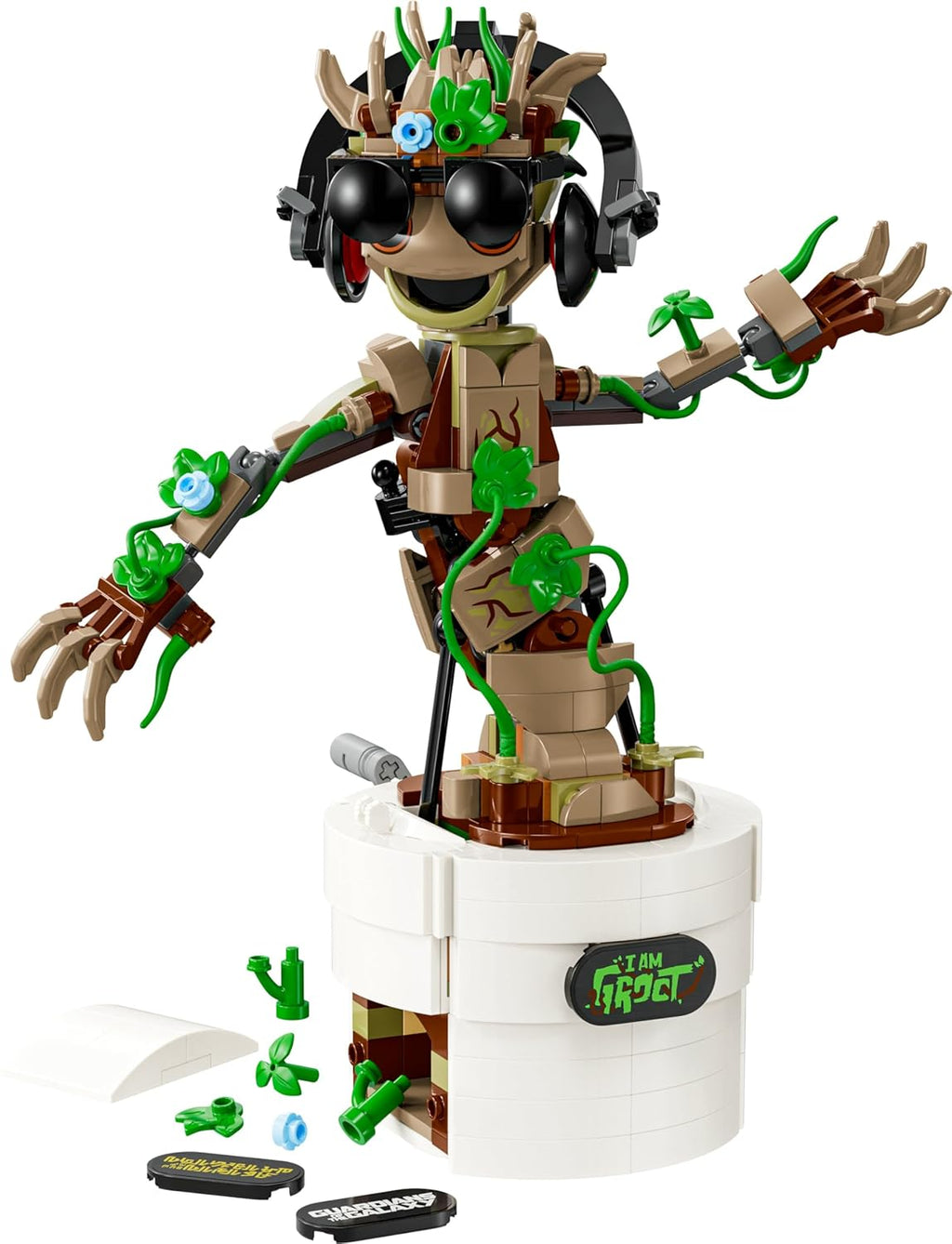 LEGO Marvel Dancing Groot Buildable Animated Toy 76297 Building Blocks Toys for 10+ Gift for Boys and Girls