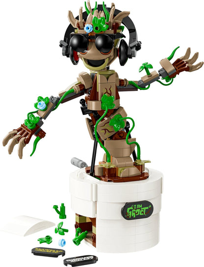LEGO Marvel Dancing Groot Buildable Animated Toy 76297 Building Blocks Toys for 10+ Gift for Boys and Girls
