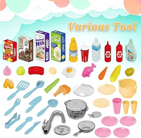 Boiling Water and steam Function Cooking Toy Talented Chef Kitchen Toy