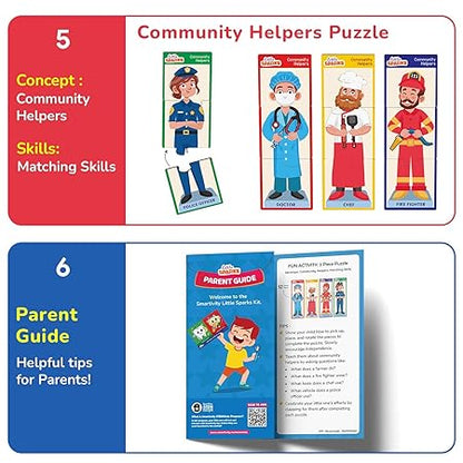 Smartivity Montessori Based Learning Kit | Puzzles, Sticker Art