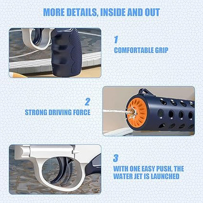 Electric Water Gun,  for Kids and Adults,Long Range Water Sprayer Squirt Guns, Summer Pool Beach Party Toys Gifts