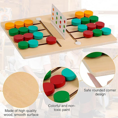 Color Matching Game Montessori Road Trip Activities