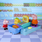 Peppa Pig Pig Peppa Adventures Supermarket Play Set Preschool Toy: 2 Figures, 8 Accessories