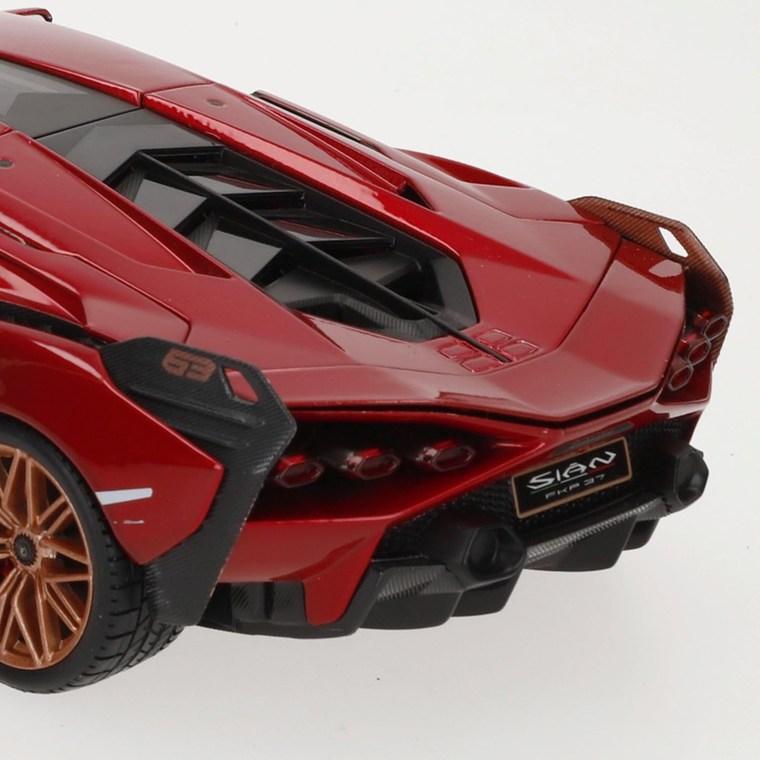 Lamborghini Sián FKP 37 Red Collector Model Car Cocoland Toys
