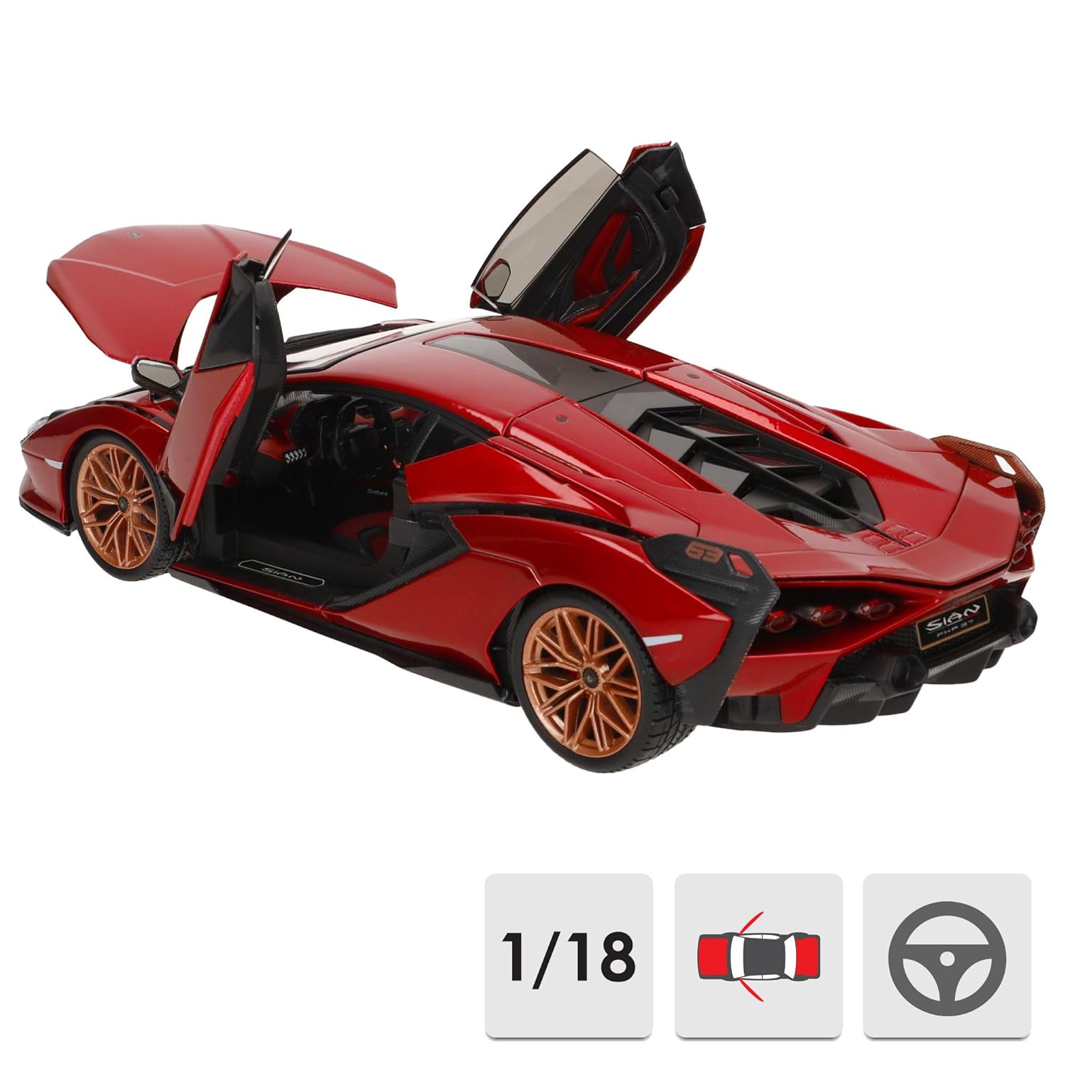 Bburago Lamborghini Sián FKP 37 Official Licensed Model Cocoland Toys