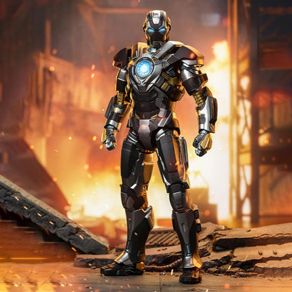 ZD Toys 1/10 Non-Luminous Version Iron Men MK16 Action Figures