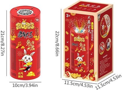 Firework Bubble Machine - 10 Holes Firework Bubble Machine Party Automatic Bubble Machine,Electric Bubbles Machine for Outdoor Activities, Party