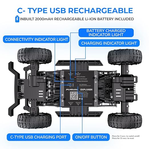 Remote Control Car, Mirana , 4WD