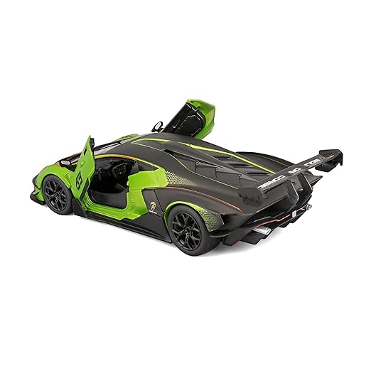 Diecast Cars, Cars,Lamborghini, Race,Openable Doors,Bburago, Green