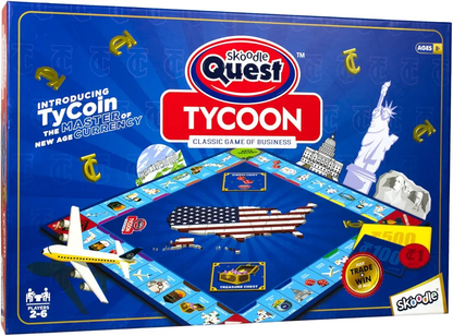 Skoodle Quest Tycoon Classic Game of Business