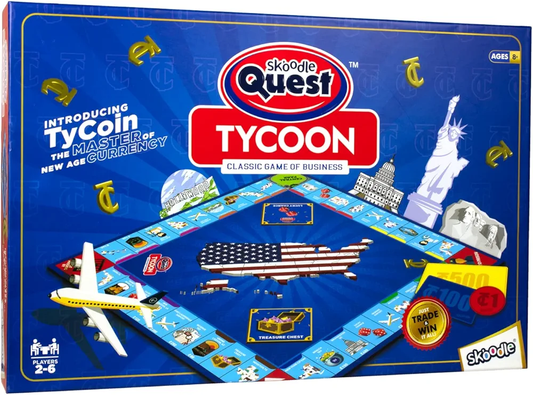 Skoodle Quest Tycoon Classic Game of Business