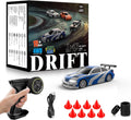 1:43 4WD RC drift car with remote controller, drift tyres and accessories Cocoland Toys
