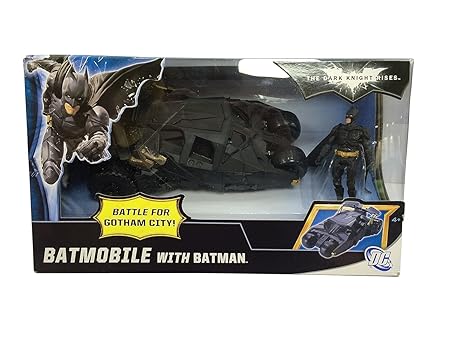 Toys Uncle Figure (The Dark Knight Rises Battle for Gotham City Batmobile with Batman Exclusive Action Figure Vehicle)