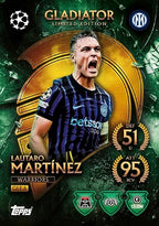 Topps UCC Match Attax 2025/26 - Mega Tin - Warriors - contains 45 Match Attax cards plus 3 exclusive Gladiators LE cards.