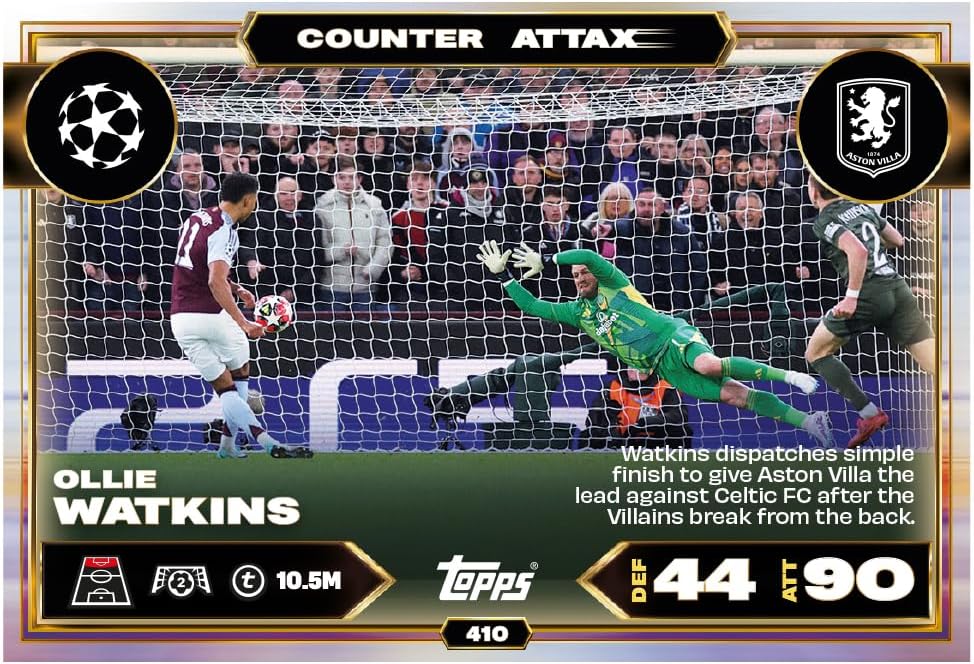 Topps UCC Match Attax 2025/26 - Mega Tin - Spartans - contains 45 Match Attax cards plus 3 exclusive Gladiators LE cards.