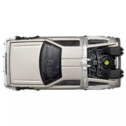 Minicar Delorean Time Machine (Silver) "Back to the Future" Tomica Premium unlimited 07