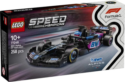 LEGO Speed Champions BWT Alpine F1 Team A524 Race Car Toy Vehicle 77248 Building Blocks Toys for 10+