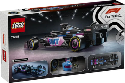 LEGO Speed Champions BWT Alpine F1 Team A524 Race Car Toy Vehicle 77248 Building Blocks Toys for 10+