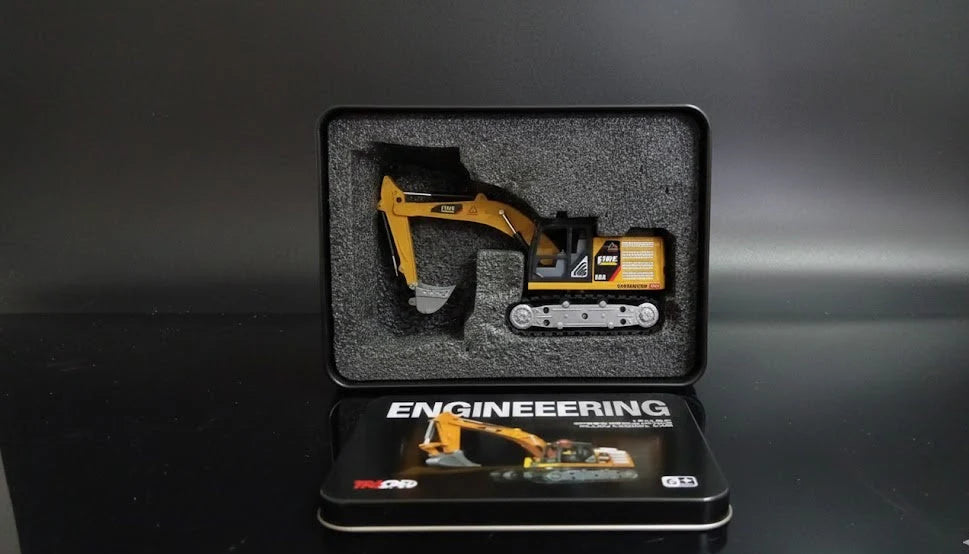 Trasped JCB Remote Control Speed Regulating Alloy Model Excavator Vehicle Scale 1:64