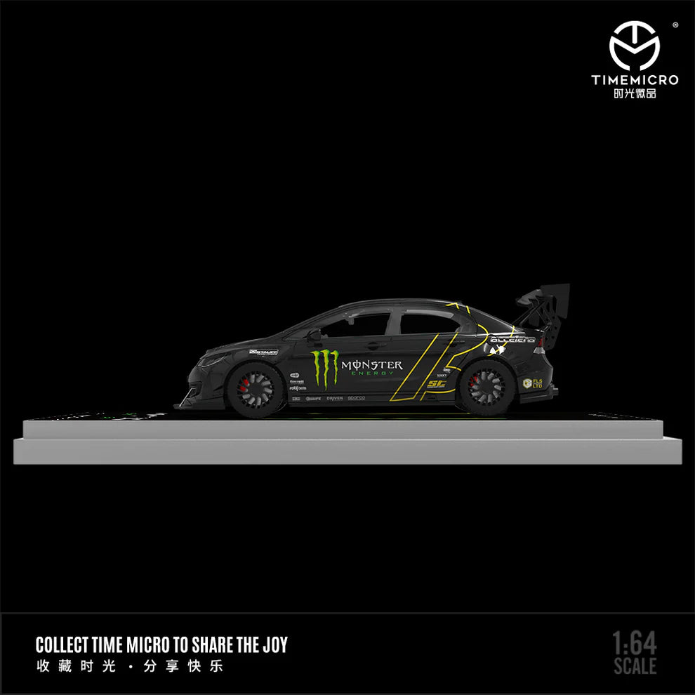 TIMEMICRO Honda Civic FD2 Monster - 1:64 Scale Model ( Limited Edition 467/ 999 )
