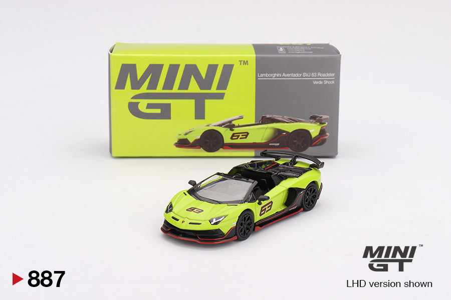 Lamborghini Aventador SVJ 63 Roadster Verde Shock