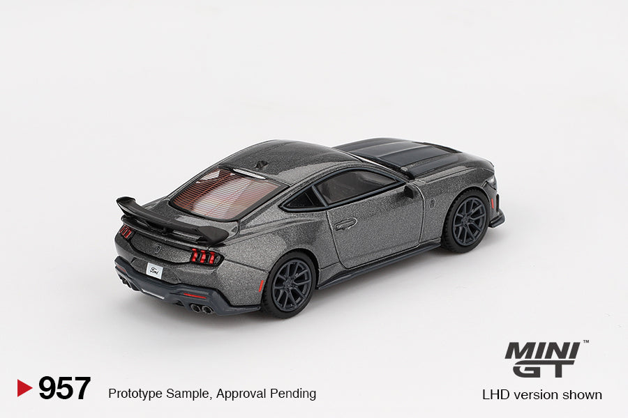MINI GT Ford Mustang Dark Horse 2024 Carbonized Gray