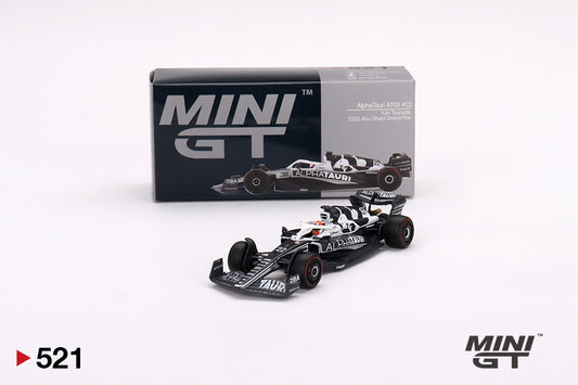 MINI GT AlphaTauri AT03 #22 Yuki Tsunoda 2022 F1