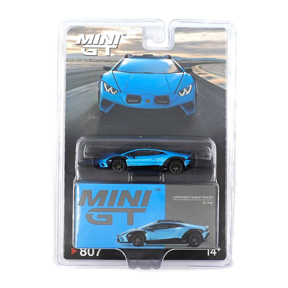 MINI GT Lamborghini Huracan Sterrato Blu Aegir