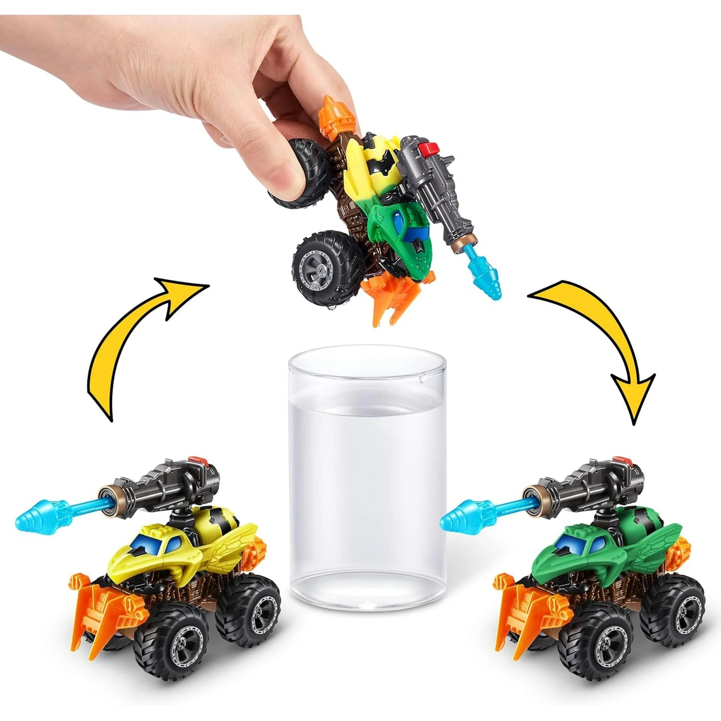 5 Surprise Monster Trucks Color Change Wave 2 Mystery Pack