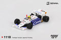 MINI GT Toleman TG184 #19 Ayrton Senna 1984 Monaco Grand Prix 2nd Place