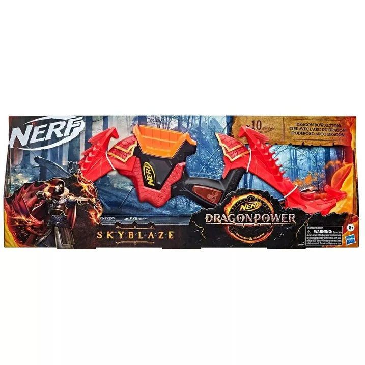 NERF DragonPower Skyblaze Dart Bow Blaster
