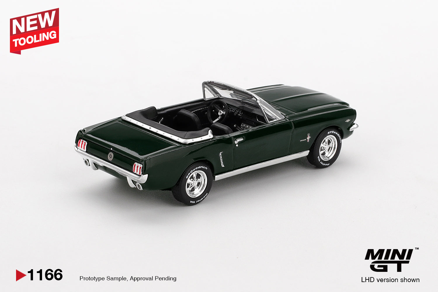 MINI GT Ford Mustang Convertible 1964 Highland Green