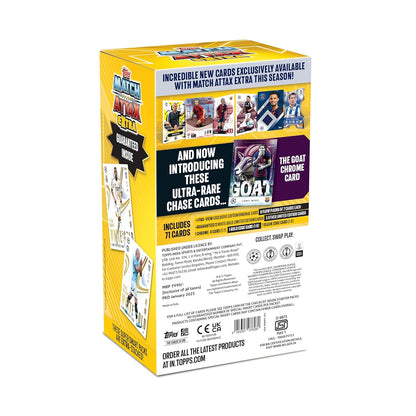 Topps UCL & WUCL Match Attax Extra 2025 Trading & Collectible Card Game (Super Smart Pack)