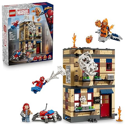 LEGO Marvel Peter Parker’s Apartment Super Hero Battle Building Toy 76317 for 8+ Gift for Boys and Girls
