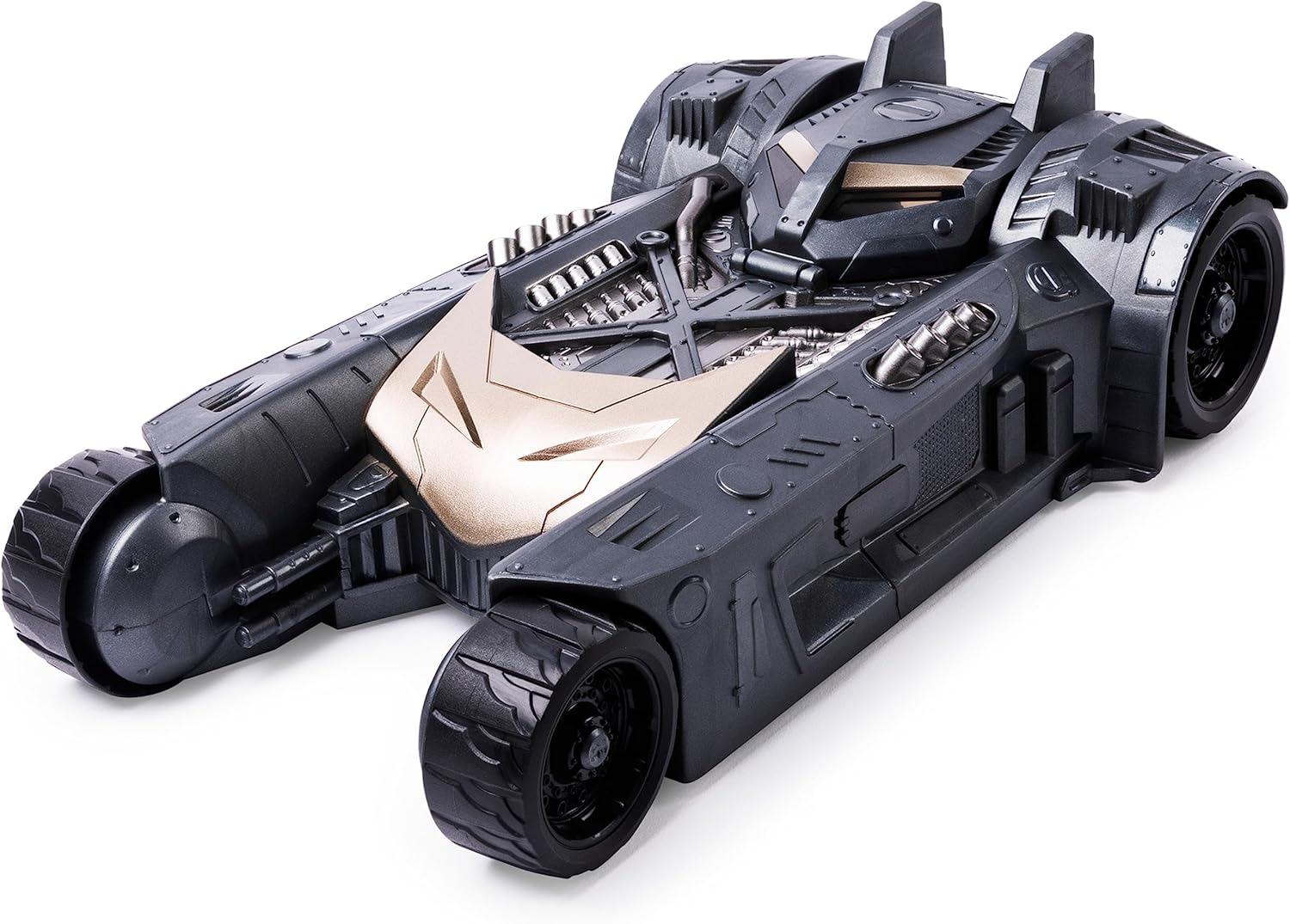 Batman, Batmobile and Batboat 2-in-1 Transforming Vehicle, for Use with Batman 10 cm Action Figures