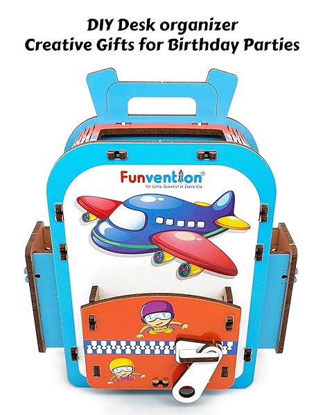 Funvention Airplane DIY Pen Stand 3D Puzzle Model