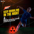 Speed Up LED Light Up Glow Football Night Sport Game Training Indoor/Outdoor Soccer Ball Educational Toy Ball Size 5, for Adult Kids Teenagers Boys Girls