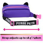 Purse Pets Savannah Spotlight Bum Bag for Children - Interactive Cross Body Bag with More than 30 Light Effects, Sounds, Reactions and Music, Children's Bag and Toys in One, from 5 Years