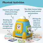Baby Lingo Pro, Montessori Games, Multilingual Toy, Screen-Free Quiz Games, Vocabulary Building, Interactive Educational Toy for 1 to 5 Year Old Kids. English - Hindi - Marathi