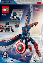 LEGO Marvel New Captain America Building Kit For Ages 8+