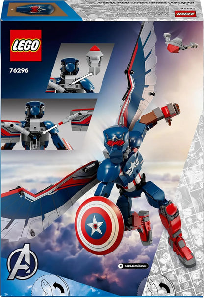 LEGO Marvel New Captain America Building Kit For Ages 8+